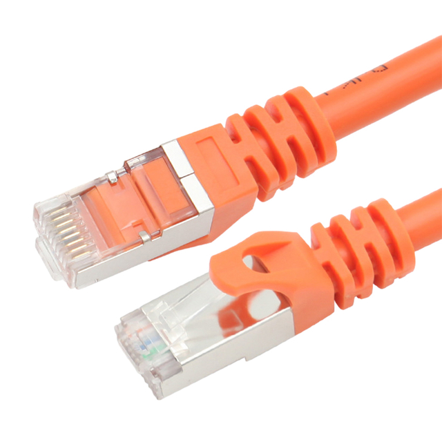 Cat6a FTP Single Shield Ethernet PVC Copper Patch