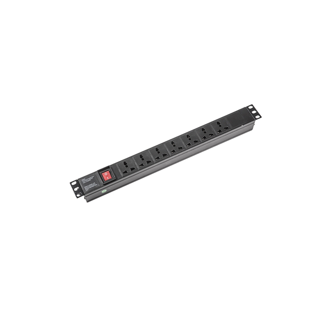1U 10A v&yacute;stup Universal Series Power Strip