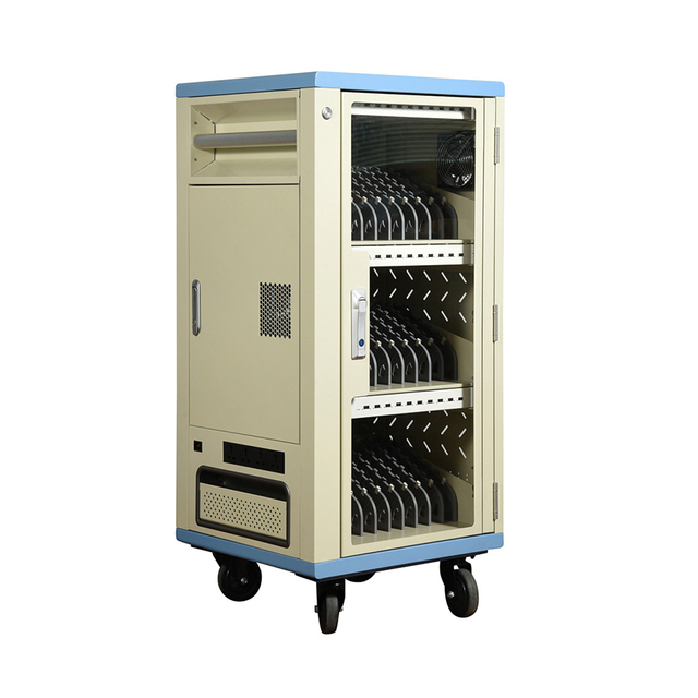 Multi-device-device usb chrolley ကို iPads တက်ဘလက်များအတွက် Charging Trolley