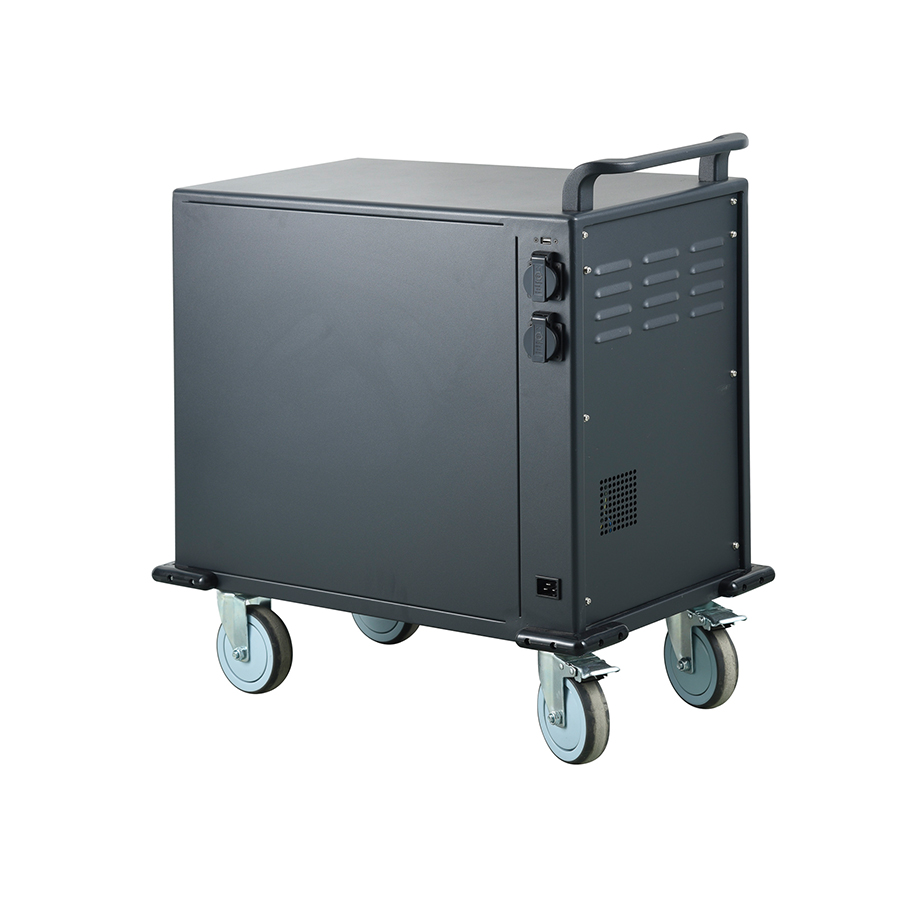 40 -Wege Single Glass Door DC Ladewagen mit Codeschloss 