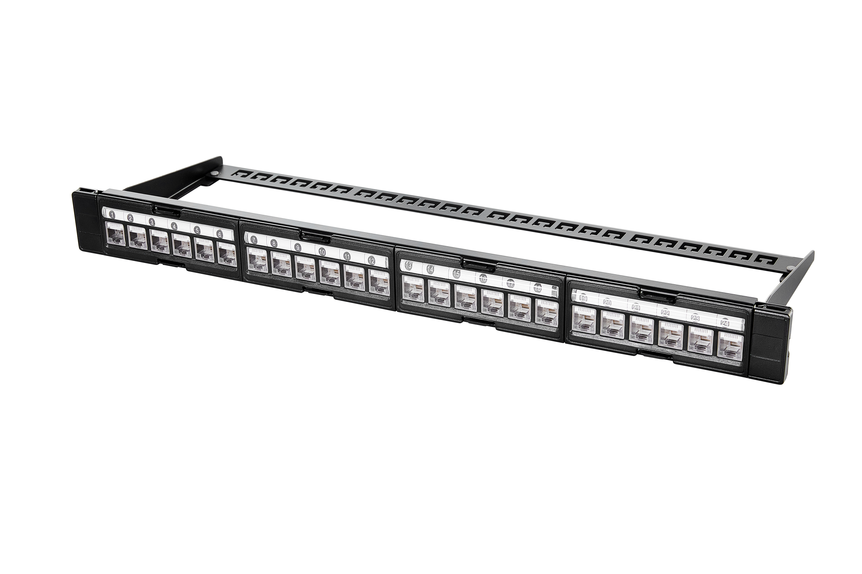 24-portars Cat6 full load patch panel.jpg
